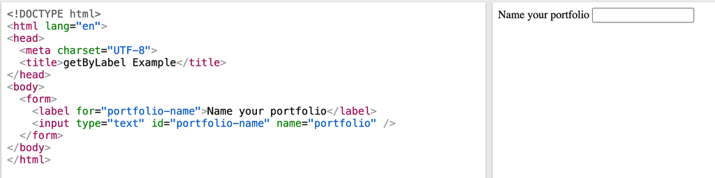page.getByLabel()